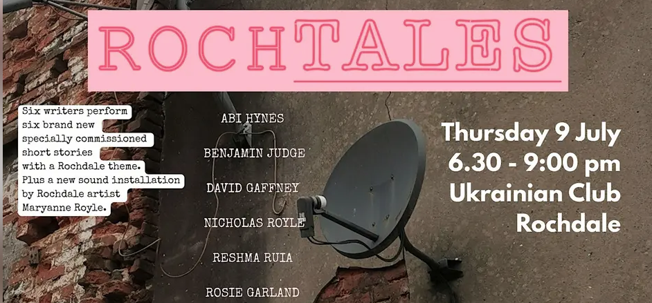 Roch-Tales – Thurs 9th July – Places Still Available